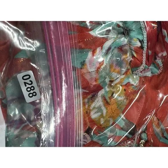 My Story Paris Limited Edition Dress Sheer Women Floral Bohemian Size L - Picture 10 of 10